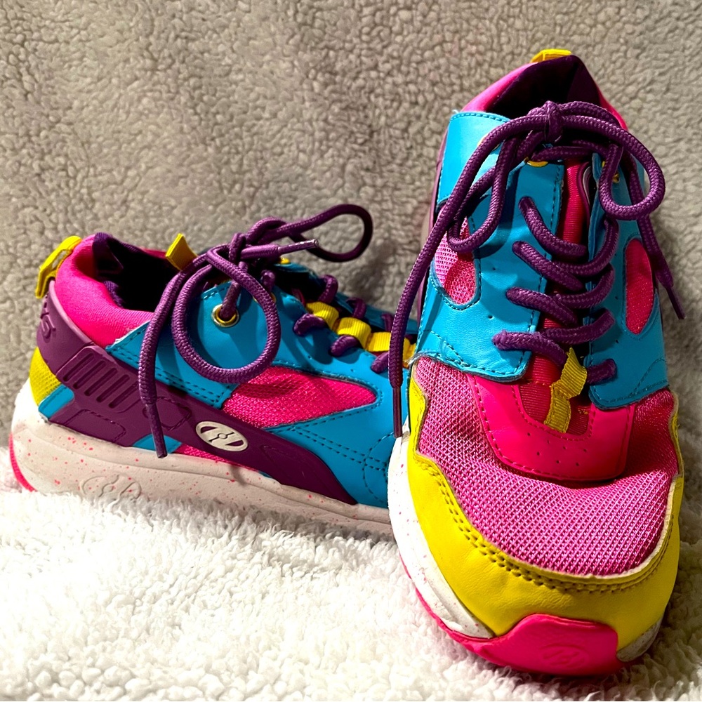 Heelys Force Skate Shoe Youth 5 Women’s 6 Neon Colors HES1040 NO WHEELS